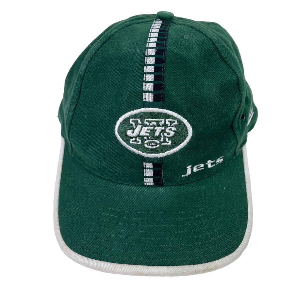 NFL Pro Line Authentic New York Jets Baseball Hat Curved Bill Green Embroidered